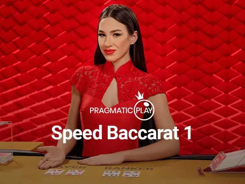 Speed Baccarat slot icon by Atmosfera, available at Wolfy Casino