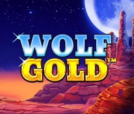 Wolf Gold by Pragmatic Play, showcased at wolfycasino-be.com – game logo